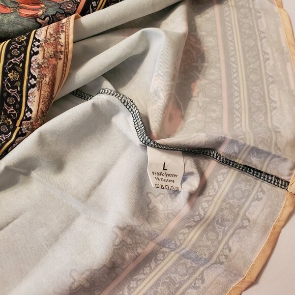 Casual Tank Dress 97% Polyester 3% Spandex Size L. - Picture 5 of 7